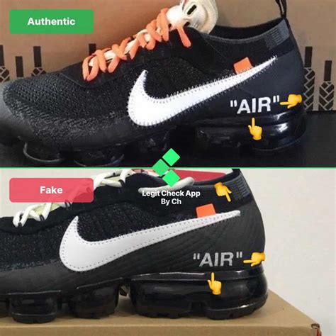 how to know if off white nike vapormax is fake|off white vapormax for sale.